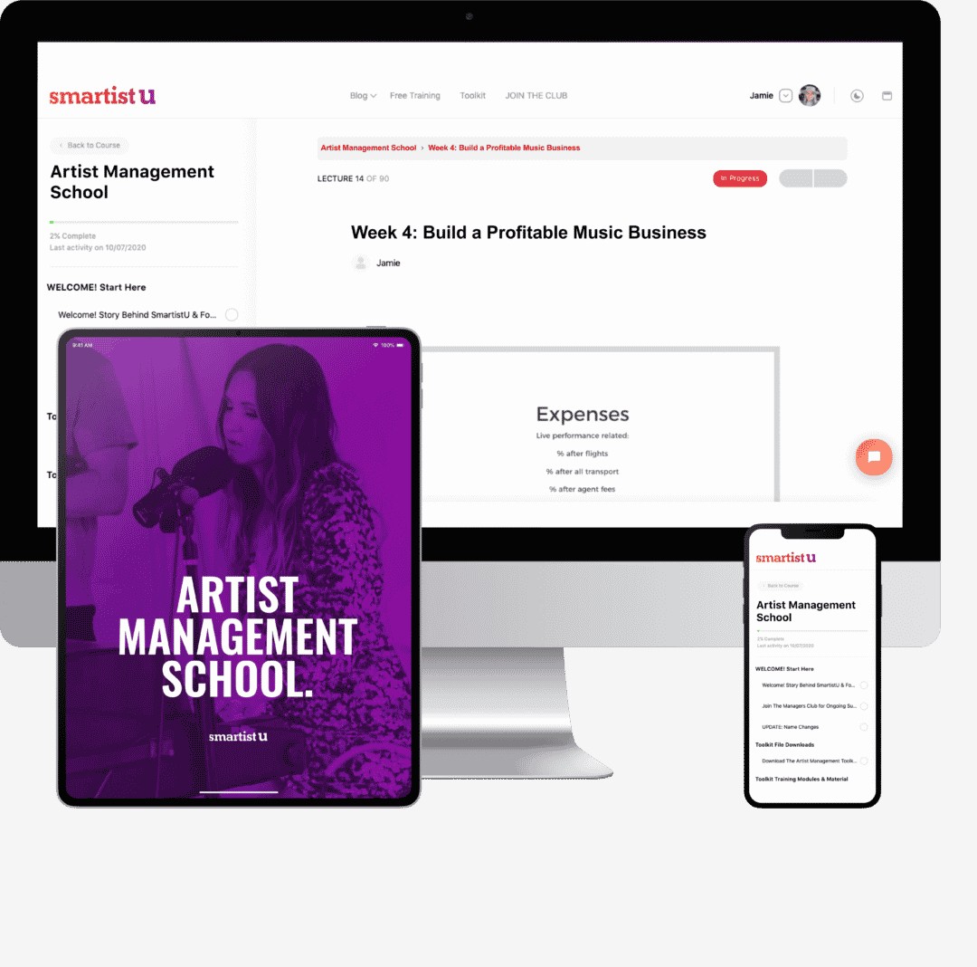 Join Artist Management School today.